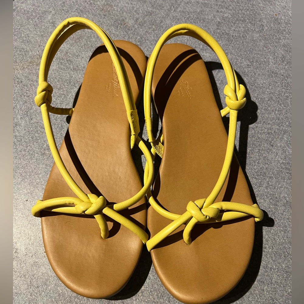 Yellow Sandals